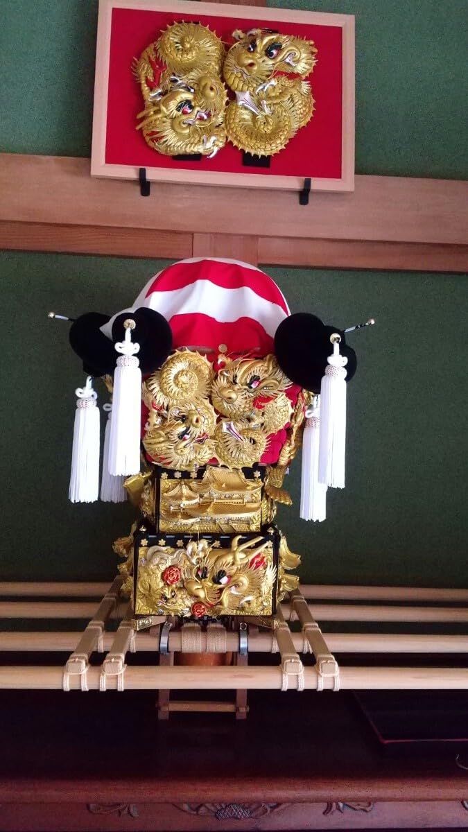 Amazon.co.jp: 新居浜祭り 太鼓台と布団締め2点 セット大型模型 精密